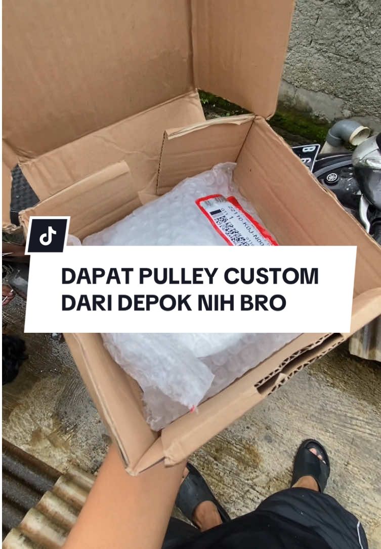 SI MENBOO DAPAT PULLEY CUSTOM DARI DEPOK! #menboobeat 