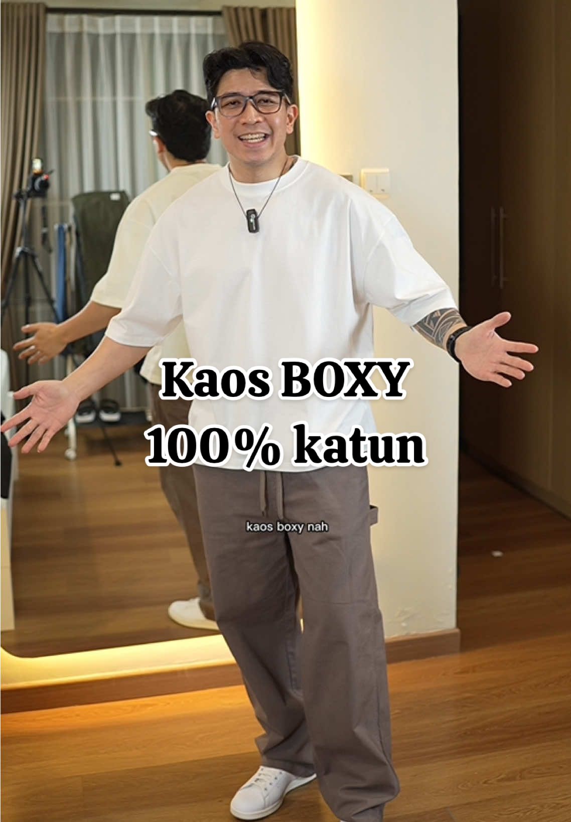 Kaos polos boxy 100% katun #kaosboxy #bajuboxy #kaospolos 