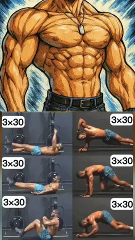 ‎Get a FLAT Stomach with this Quick Home Abs Workout! #exercise #workout #upperbody #muscular #Chest #Abs #Sixpack #Stomach
