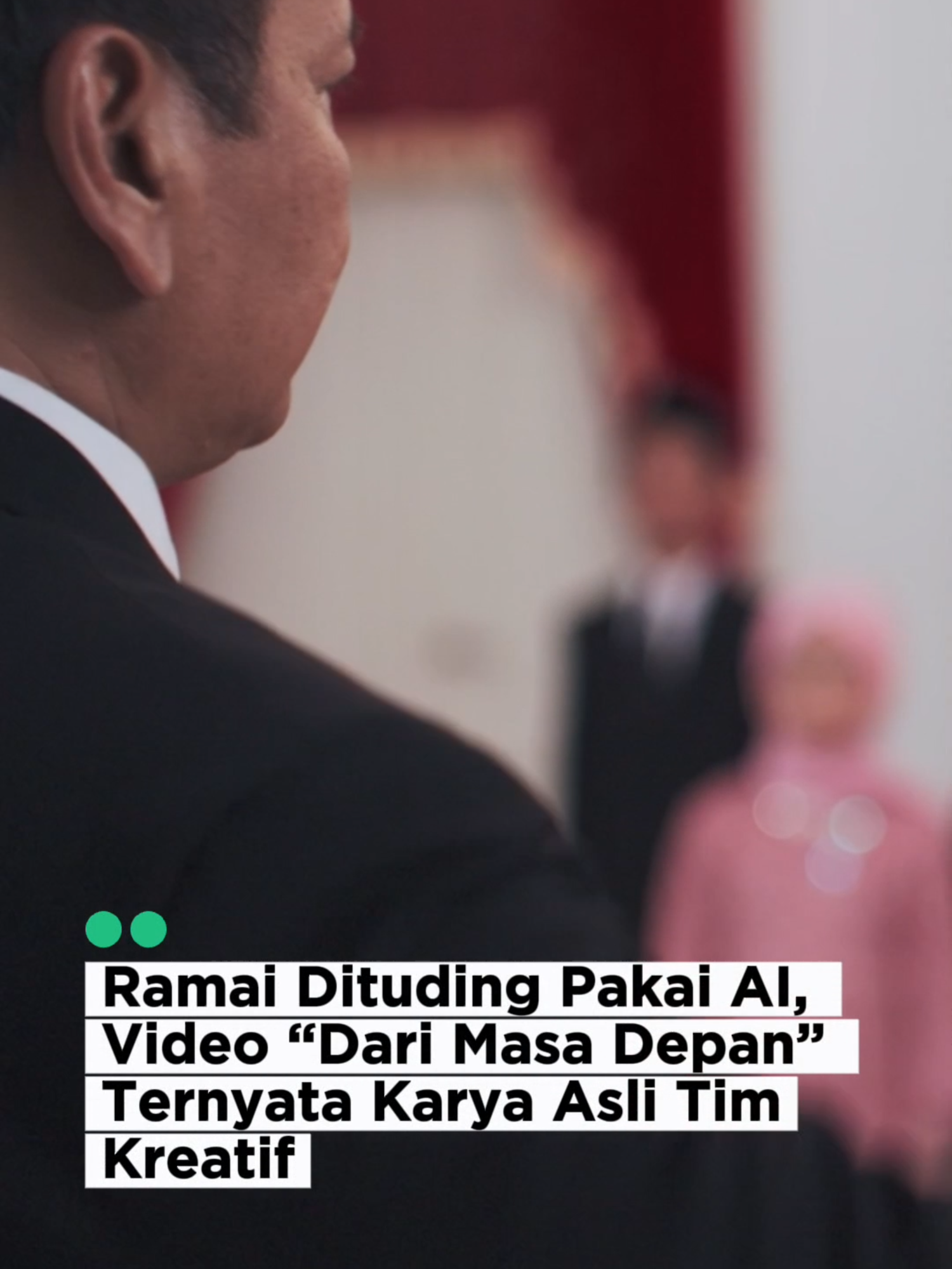 Ramai dituding pakai AI, video 