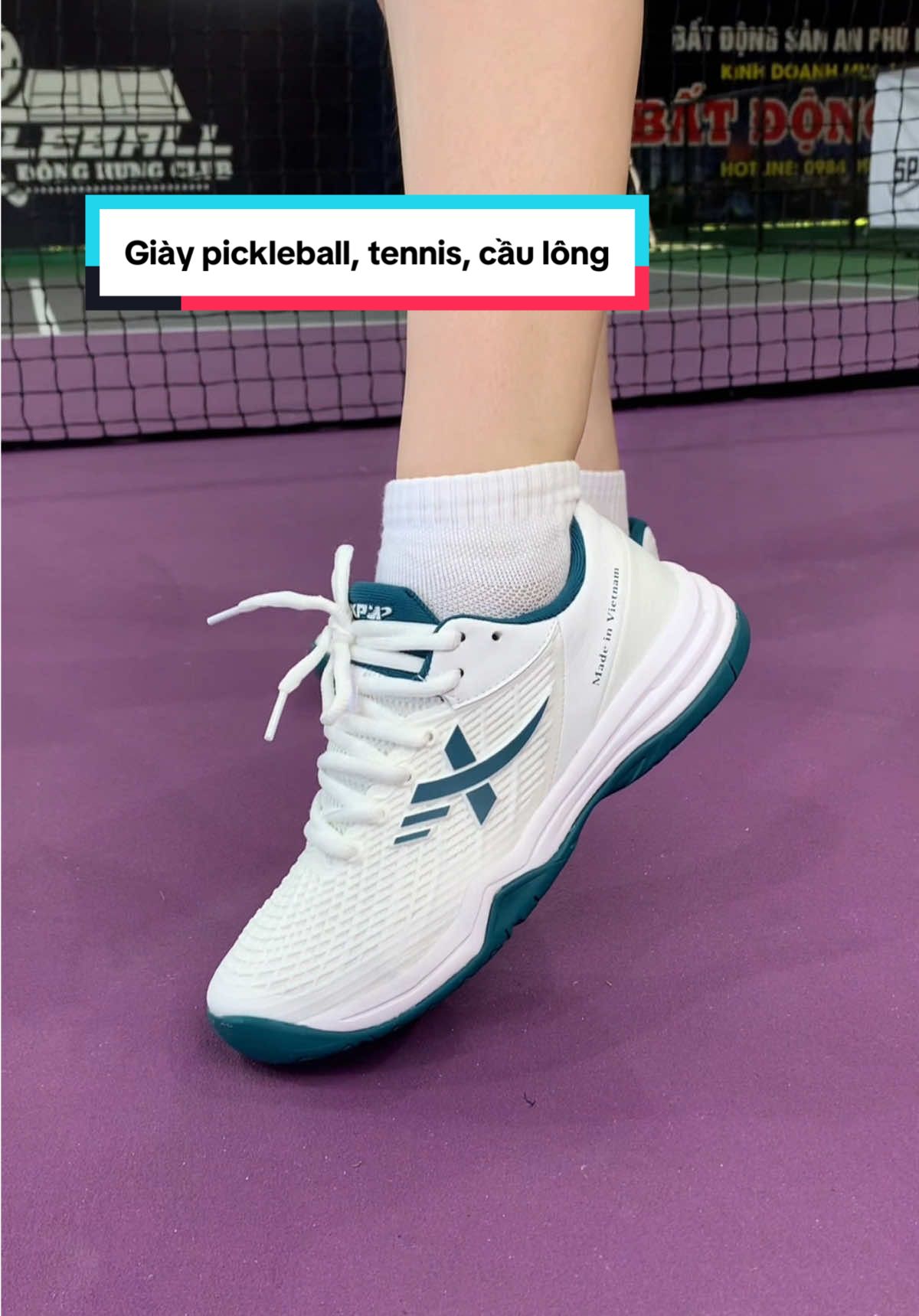 Đôi giày pick giá tầm trung ngon như này mà k biết sớm hơn #giaypickleball #giaycaulong #giaythethaonamnu #giayxp #xuhuong 
