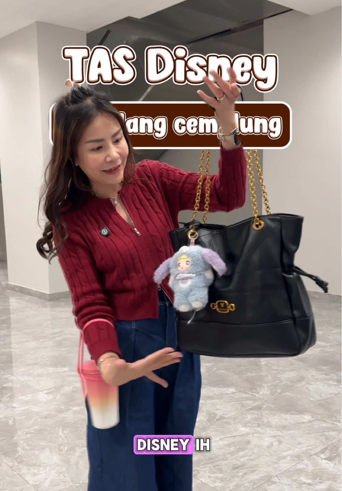 Keranjang Kuning [Fix78]  Totebag tas cemplang cemplung disney, free pouch ya✨🫶🏻 #fyp #taswanita #totebag #taslucu #tasdisney 
