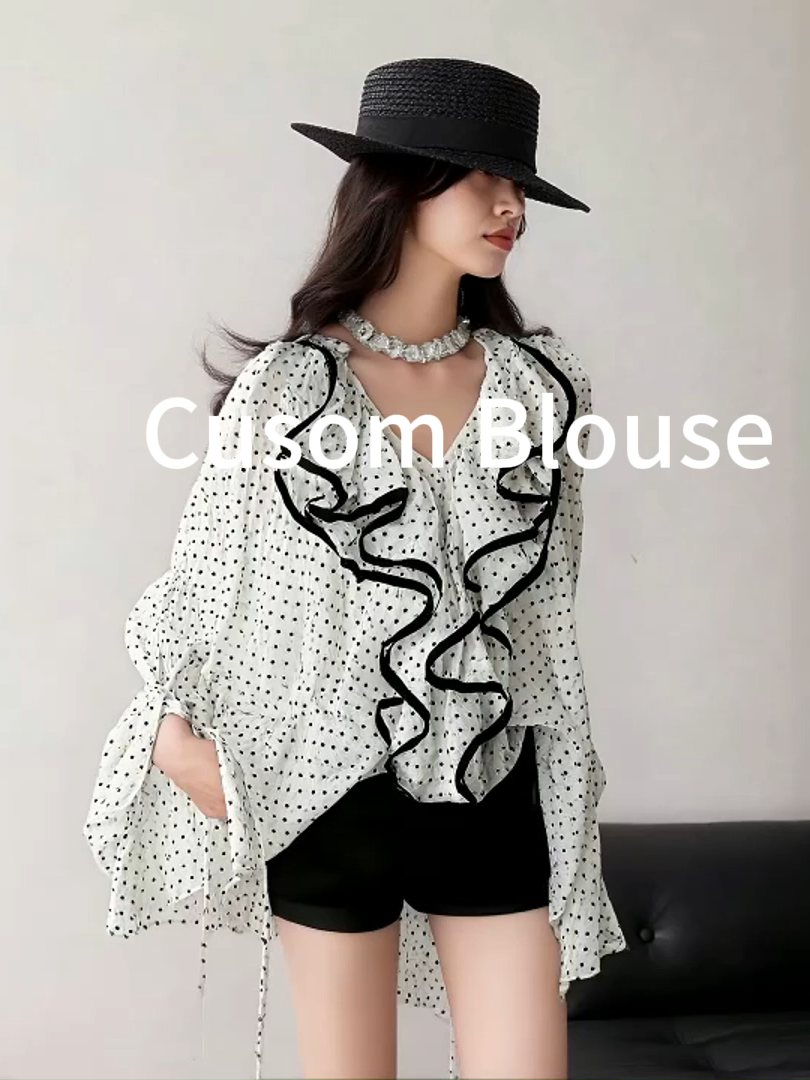 Custom casual shirts and tops for women WhatsApp：8618664839507#clothingmanufacture#dopaminedressing ##rainbowcloset #rainbowcloset ##SustainableFashion#fashion