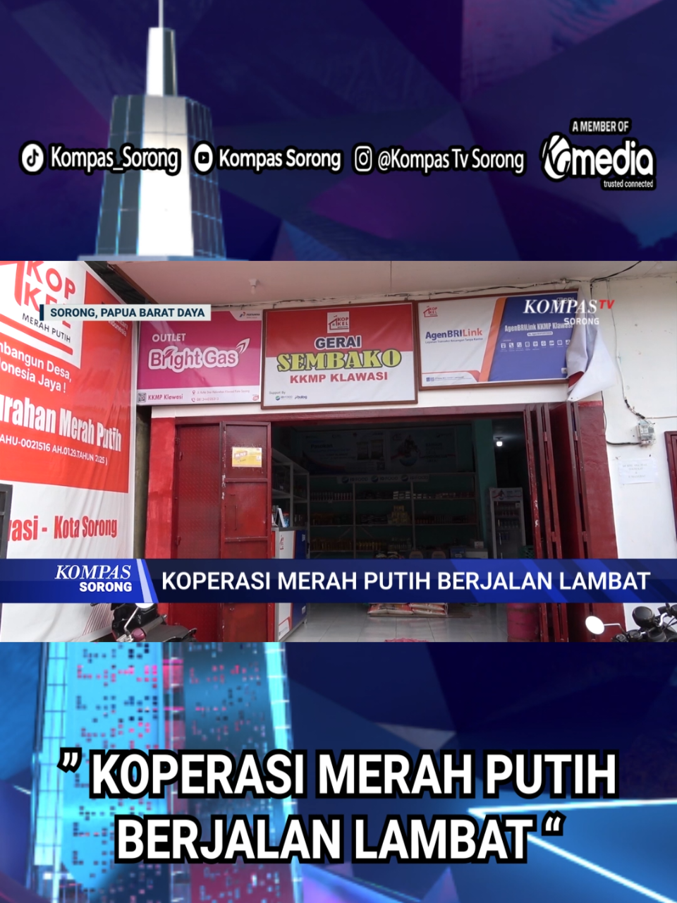 Minim Anggaran Koperasi Merah Putih Berjalan Lambat di Kota Sorong