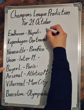 Champions League Prediction For 21. October 🥅⚽️🥅⚽️🥅⚽️🥅⚽️🥅⚽️🥅⚽️🥅⚽️✔️🔥✔️🔥✔️🔥👌👌✔️⚽️🥅👌✔️⚽️⚽️🥅 #viralvideos #videoviral #fyp #fotball #today 