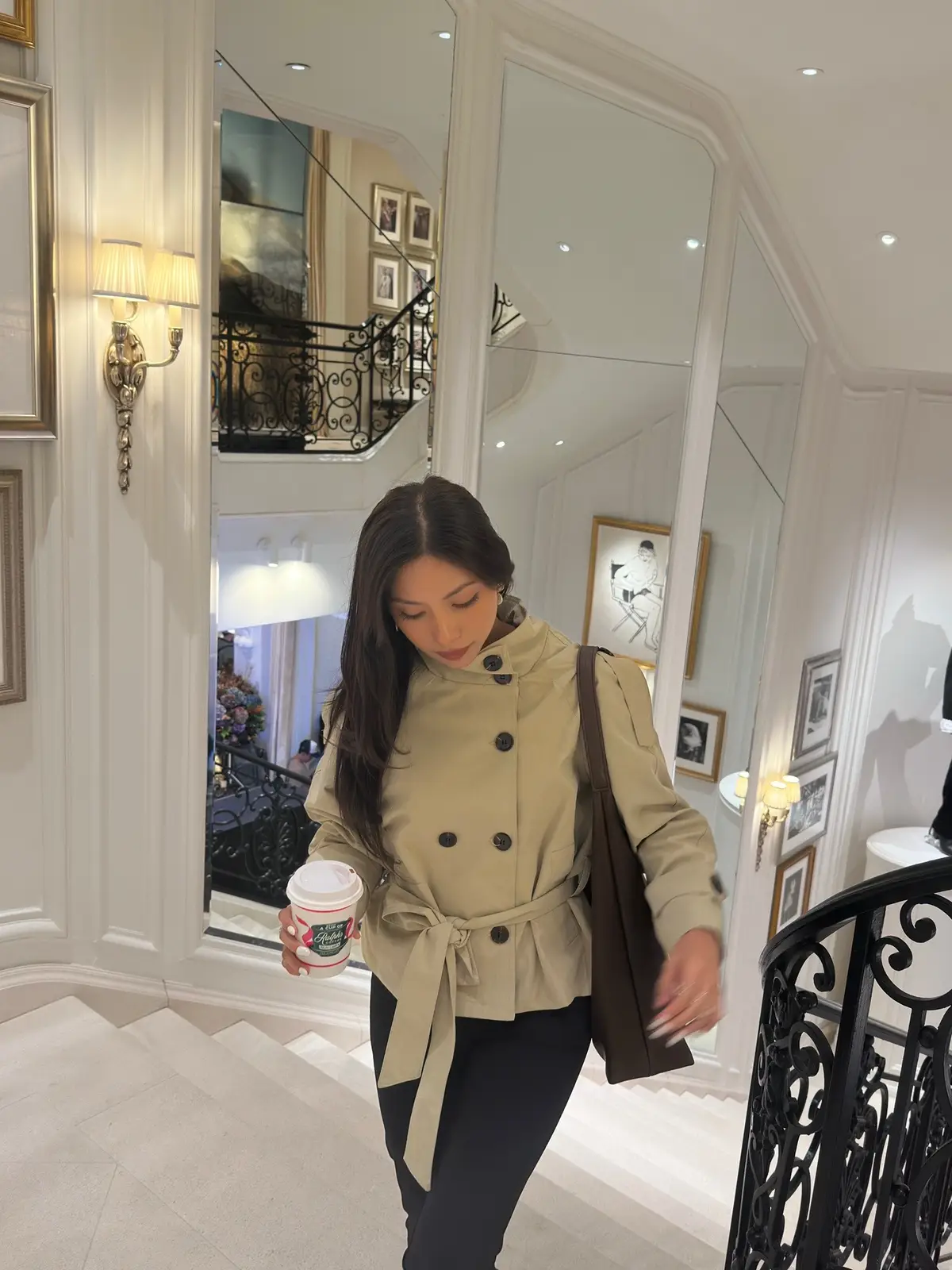 Ballet flats in the rain .. idk what I was thinking #OOTD