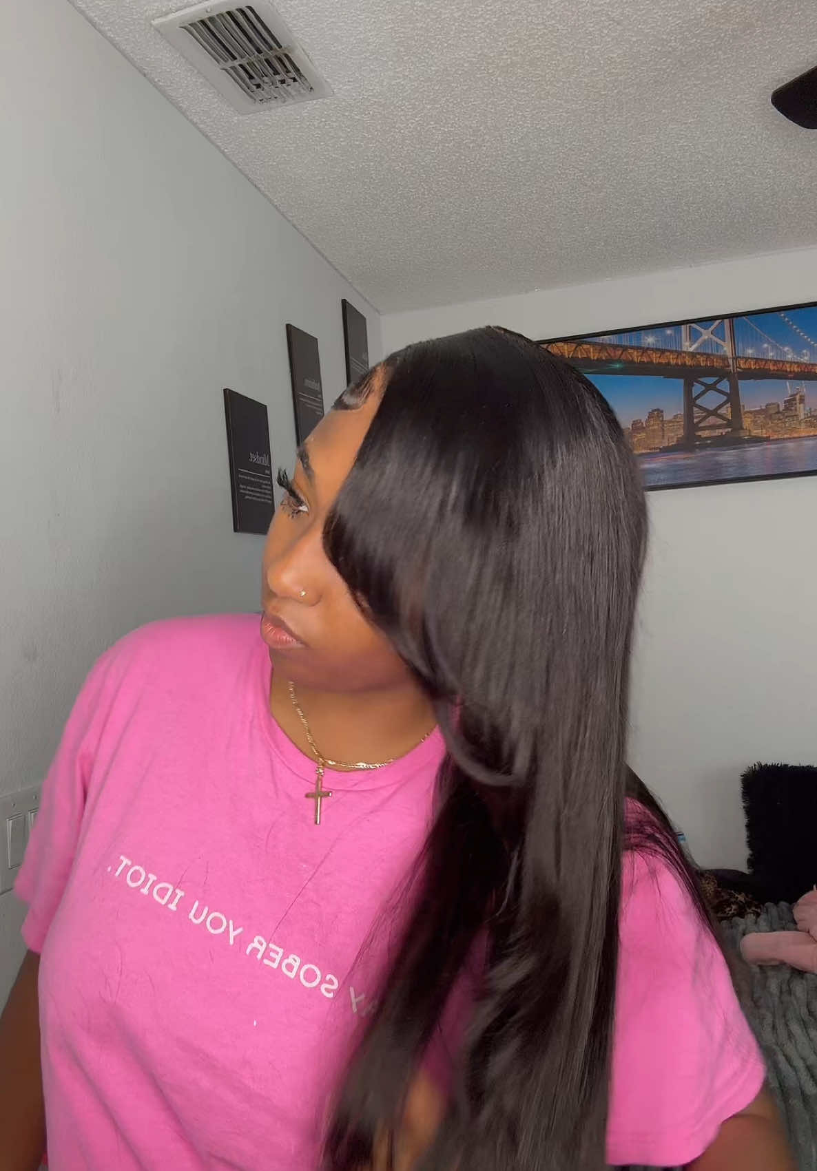 @subellahairamazon  Subella Hair 220% Density Straight HD 13x5inch Lace Frontal Wig 26inch, only 117 with 10% Discount now #subellahairamazon #subellahair #wigs #fypシ 🩵