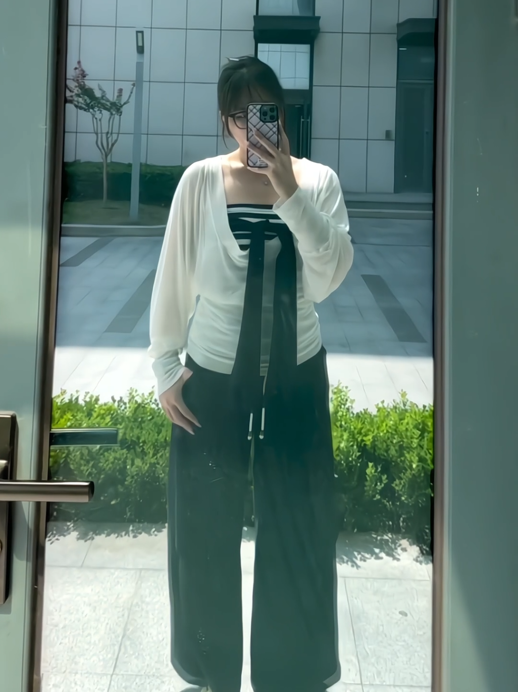 Áo tay dài phối áo ống dễ thương cho chị em có bigsize #aotaydai #aoong #aobigsize #aokieuhottrend #OOTD 