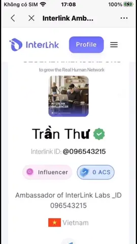 interlink network #Interlink #ITLG #ITL  code 096543215