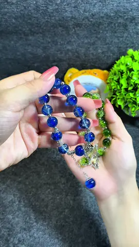 Vòng tay thuỷ tinh màu đẹp quá chừng #vongtaynu #vongtaythuytinh #vongtay #fyp #xuhuong 