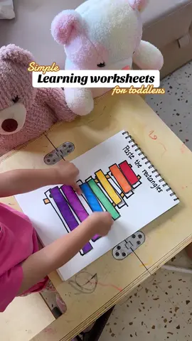 Here are my baby’s learning worksheets based on our weekly focuses last week. 🫶🏼 #momlife #learningisfun #weeklyfocusboard #toddlerlearningactivities #fyp 