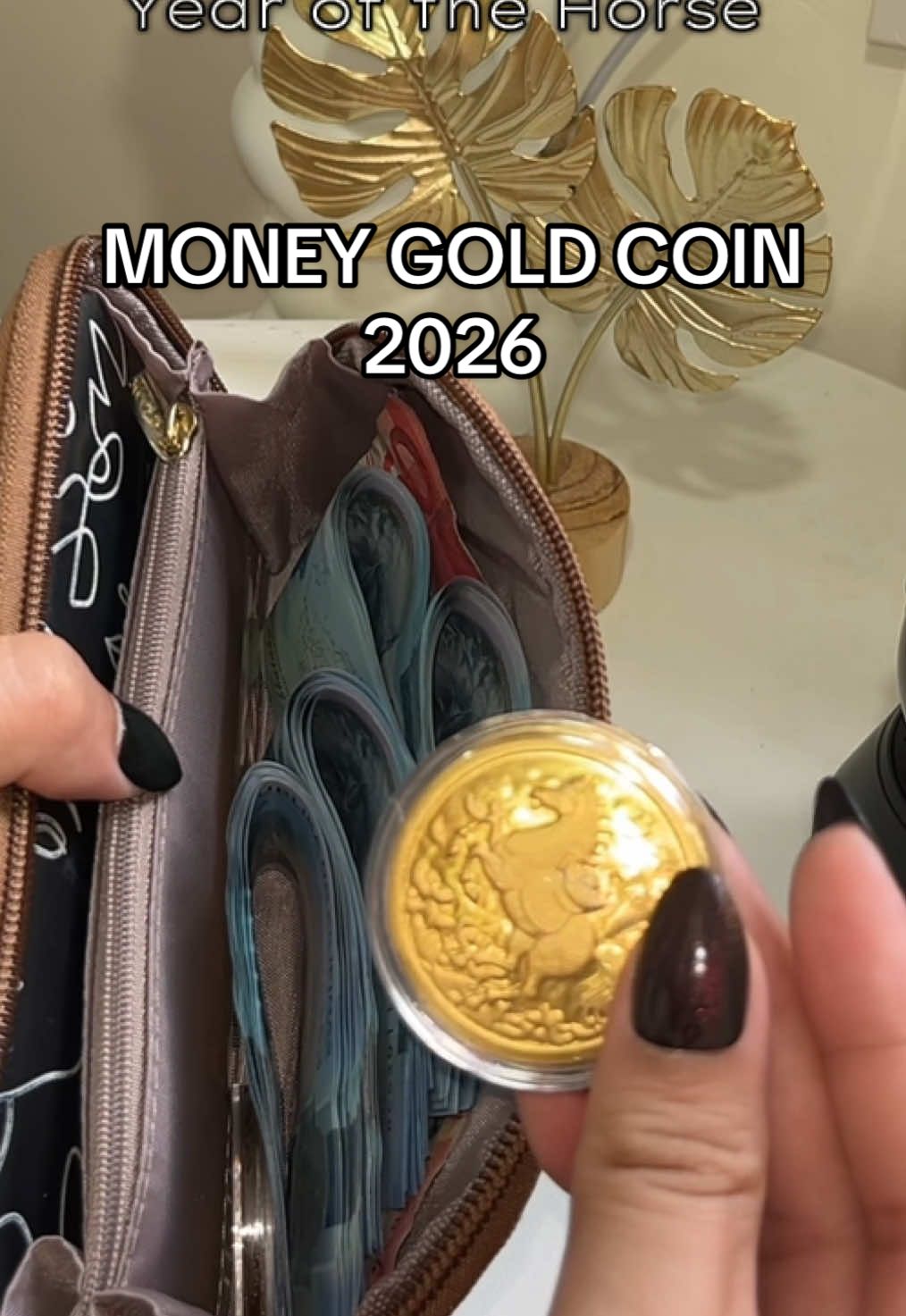 GOLDEN MONEY COIN FOR THE YEAR 2026... 🍀🧧 #year2026 #pampaswerte #goldenmoneycoin 