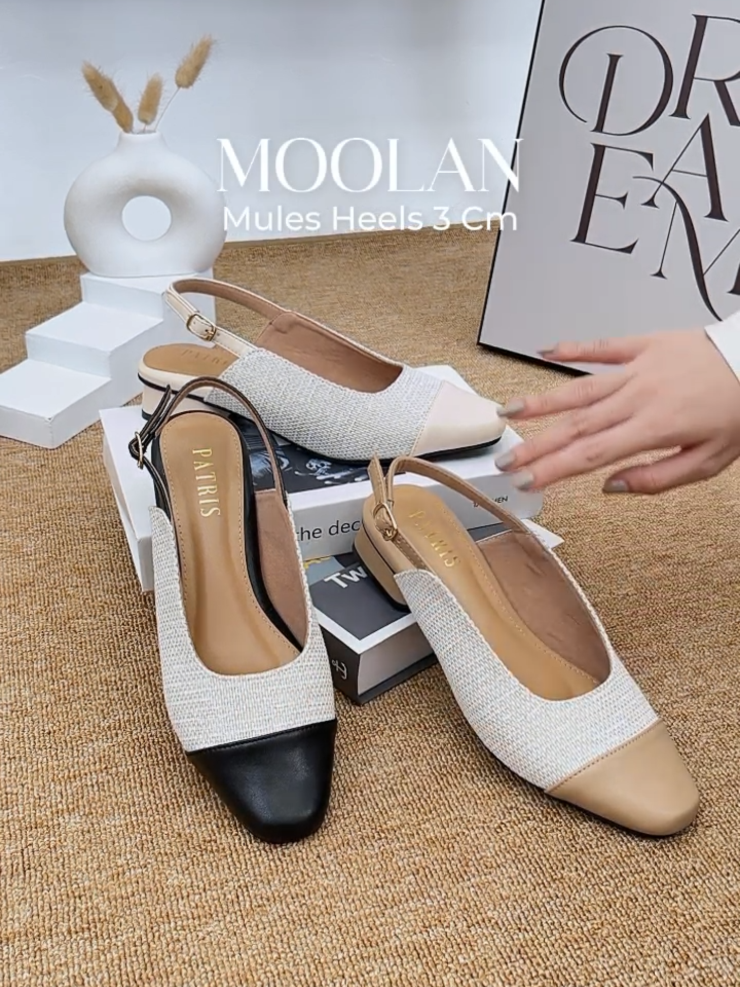 Every step feels like confidence wrapped in black elegance 🖤 - Moolan Mules Heels #sepatuwanita #sandalwanita #bloomfromthebasic #patrisofficialshop #sandalpatris #melangkahbersamapatris #sendalwanita #wibgajiansale #sepatupatris #fypシ゚viral #patris #sendalpatris #sepatungantorwanita #heelswanita #payday #paydaysale #patriscomfort