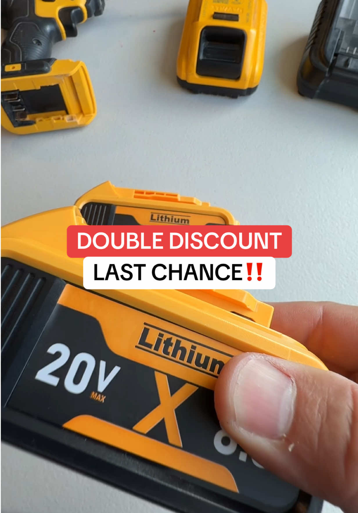 20v lithium replacement power tool battery 