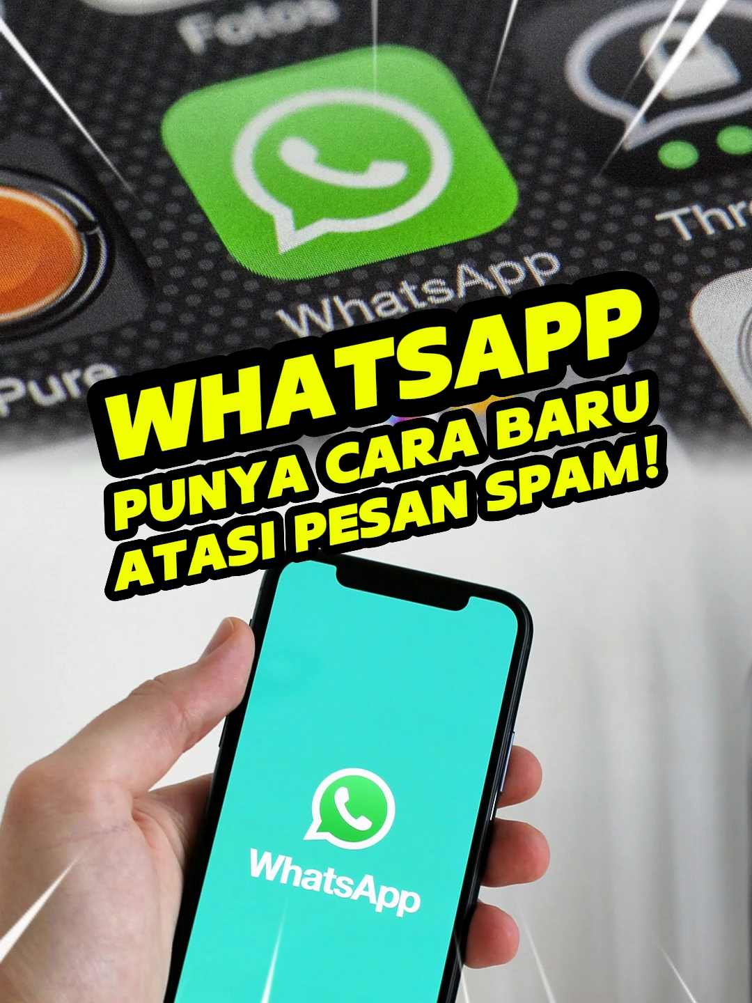 WhatsApp Punya Cara Baru Atasi Pesan Spam! #jagatreview #tiktokberita #beritateknologi #whatsapp