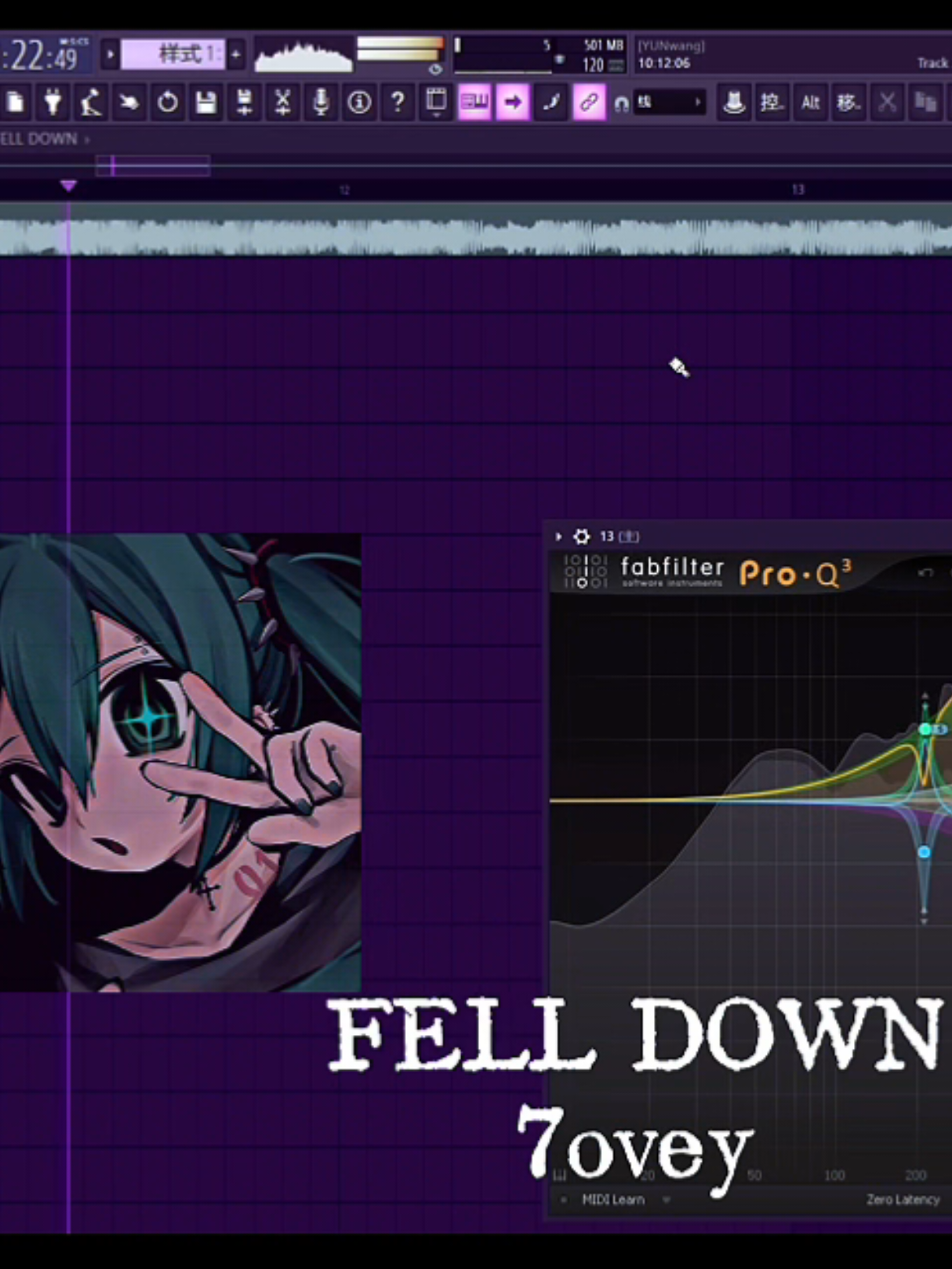 🎧 | Fl Studio Live Mix Team | FELL DOWN - 7ovey Mix Team | @𝙋𝙖𝙙 𝙈𝙪𝙨𝙞𝙘 𝙏𝙚𝙖𝙢 ♪ #felldown #Djpw #Djpad #Flstudio #Musicproducer 