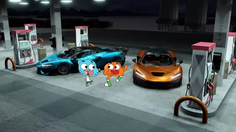 McLaren W1 x Gumball 🧡🩵 #gumball #mclaren #mclarenw1 #midnightchasers #caredit  Thanks to @𝕯𝖆 𝖁𝖎𝖓𝖈𝖎  for the orange W1 