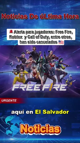 El presidente Bukele acaba de prohibir juegos como Free Fire, Roblox o call of duty en su país, para no ser como los Estados Unidos de Norteamérical #nayibbukele #freefire #roblox #callofdutywarzone