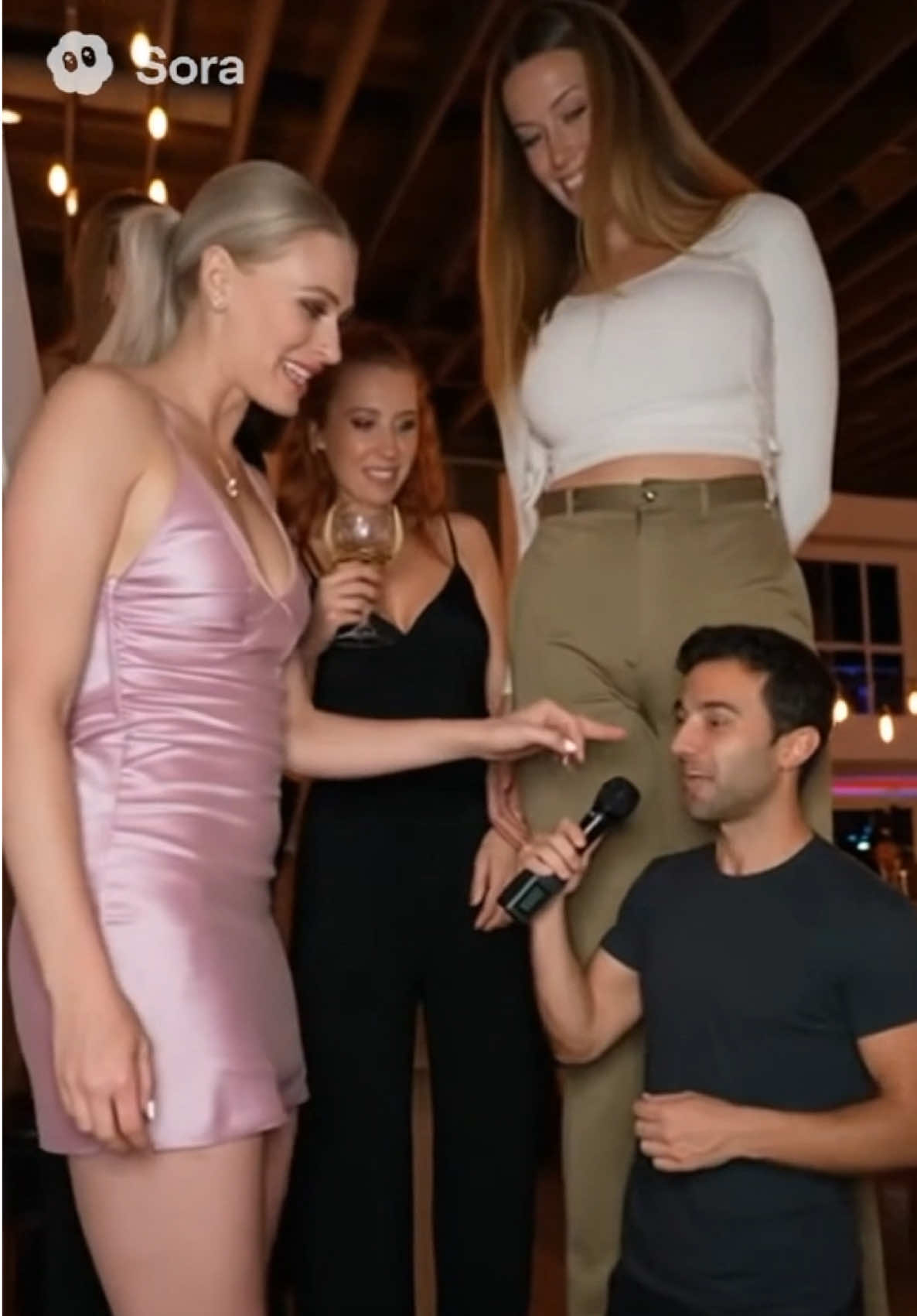 This club is one of a kind😂 #club #party #comedy #tallgirl #fyp 