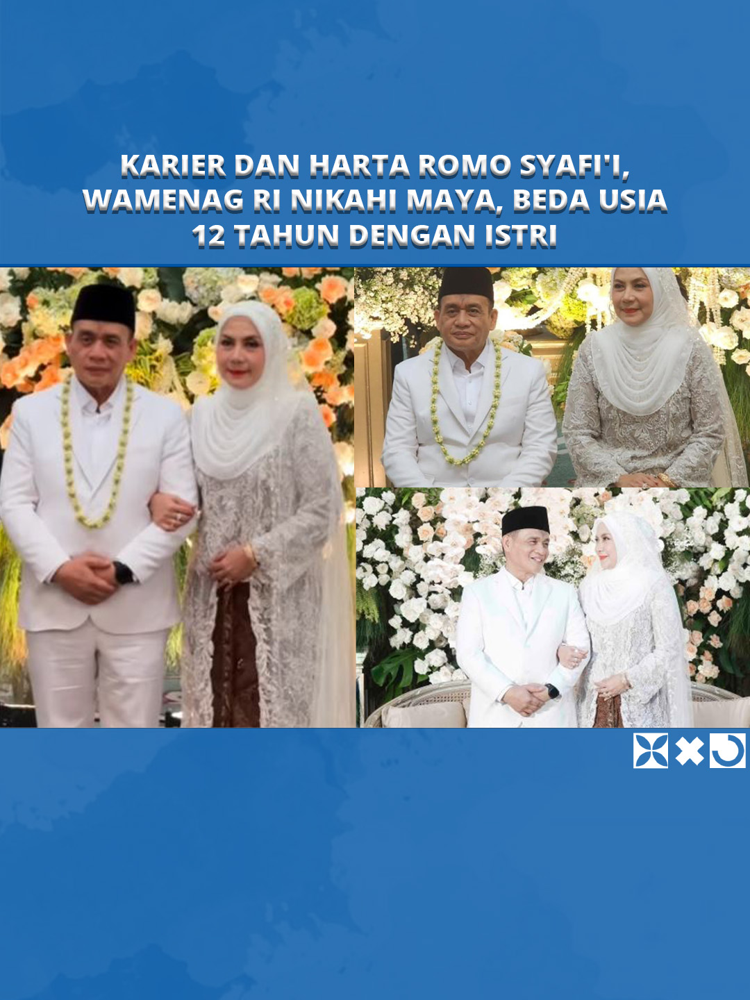 Jejak Karier Romo Syafi'i, Wamenag Nikahi Maya Suhasni Siregar, Beda Usia 12 Tahun dengan Istri Wakil Menteri Agama (Wamenag) Republik Indonesia, Romo Syafi’i, tengah menjadi sorotan publik setelah resmi menikah dengan seorang perempuan asal Medan bernama Maya Suhasni Siregar. Pernikahan pasangan ini digelar dengan penuh khidmat di Masjid Al Azhar, Jakarta Selatan, pada Sabtu (18/10/2025), dan dihadiri sejumlah tokoh penting serta ulama ternama. Acara akad nikah tersebut berlangsung sederhana namun penuh makna, mencerminkan pribadi Romo Syafi’i yang dikenal rendah hati dan bersahaja. #wakilmenteri #menteriagama #wamenag #romosyafii #menikah #jenjangkarir #pernikahan #hartakekayaan #tribunnewssultra Program: Tribun Viral Video Editor: Wa Ode Ria Ika Hasana Sumber: IG/romo.syafii Uploader: