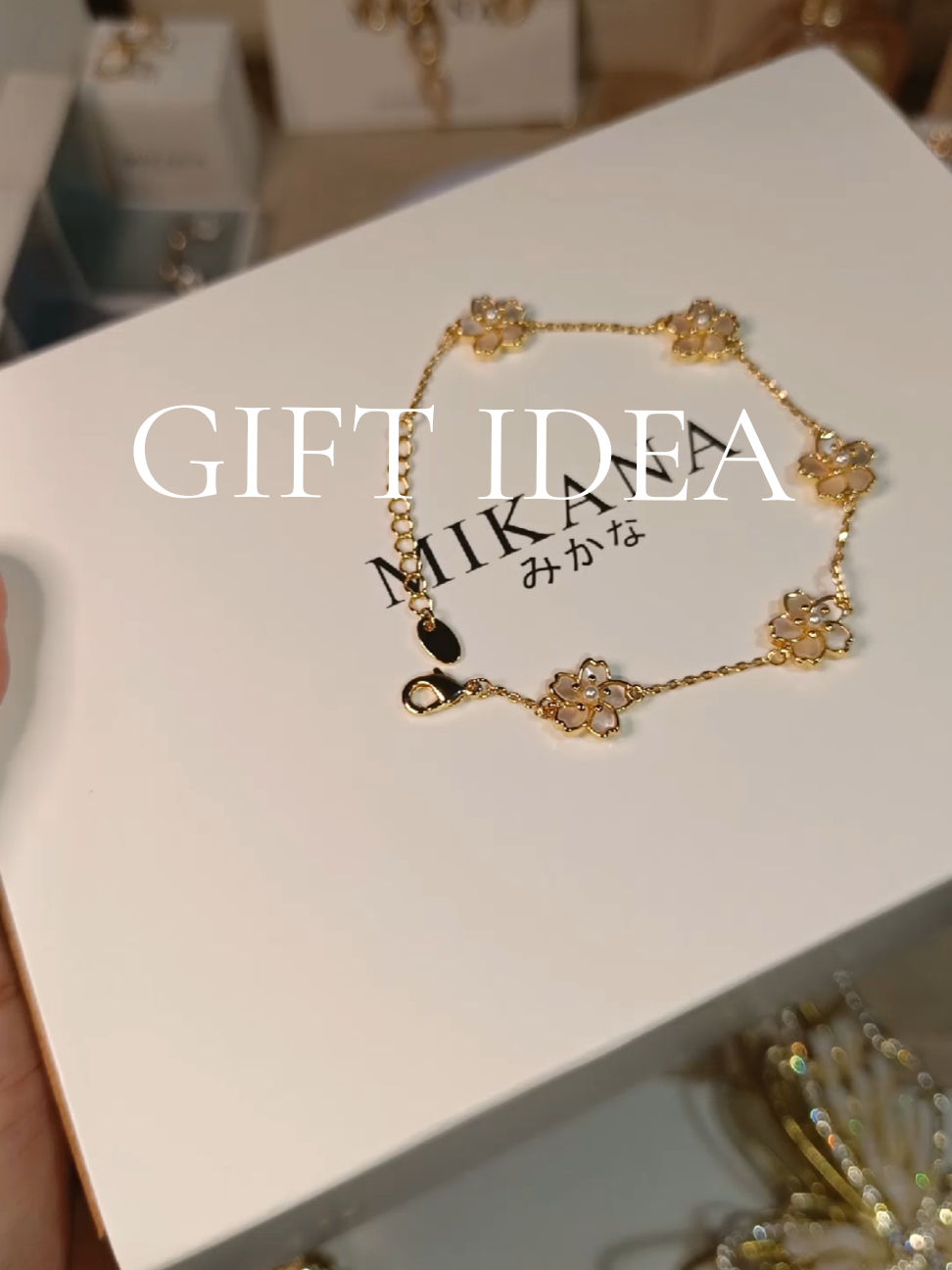 Perfect gift idea, Japanese inspired design and mall quality, with Box and inclusions#mikana #jewelry #giftidea #giftforher 