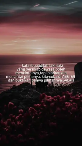 Agar kau percaya dan kau mengerti