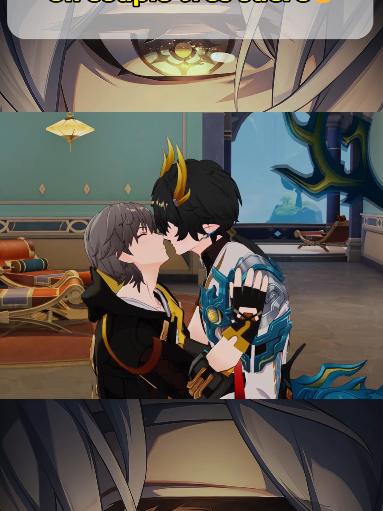 Un couple très sucré #HonkaiStarRail#hsr#hsrcreators#DanHeng#Caelus