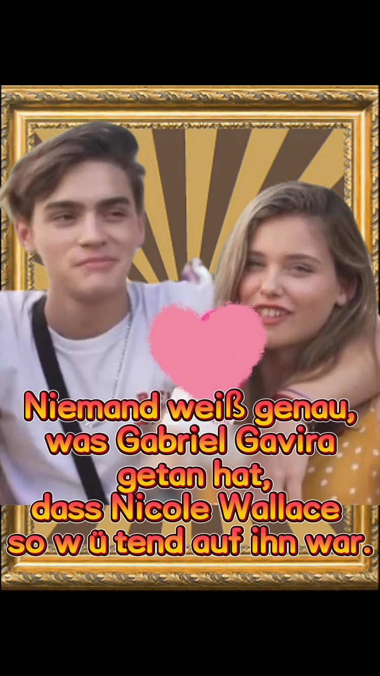 Niemand weiß genau,was Gabriel Gavira getan hat,dass Nicole Wallace so wütend auf ihn war. #Nicolewallace #GabrielGuevara #foru #fyp #t 