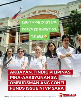 #ICYMI : Nagsumite ng liham kay Ombudsman Jesus Crispin Remulla ang Tindig Pilipinas at Akbayan Party-list na nananawagan ng agarang imbestigasyon sa umano’y maling paggamit ng confidential funds, batay sa mga artikulo ng impeachment. Ayon sa Tindig Pilipinas, ang nakababahalang 'assassination plot' ng bise presidente kay Pangulong Bongbong Marcos, sa first lady, at sa dating speaker Kamara ay hindi maaaring ipagsawalang-bahala. #BrigadaNews  #cttoofphoto  #fyp  #viral 