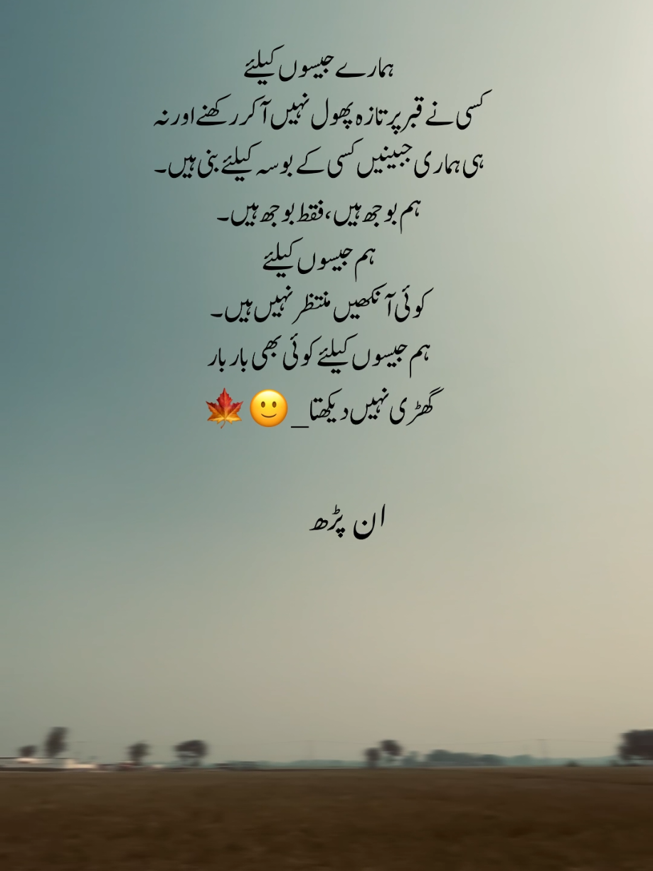 فقط 💔#unphar #sadpoetry #sadsatutus #viral #foryou 