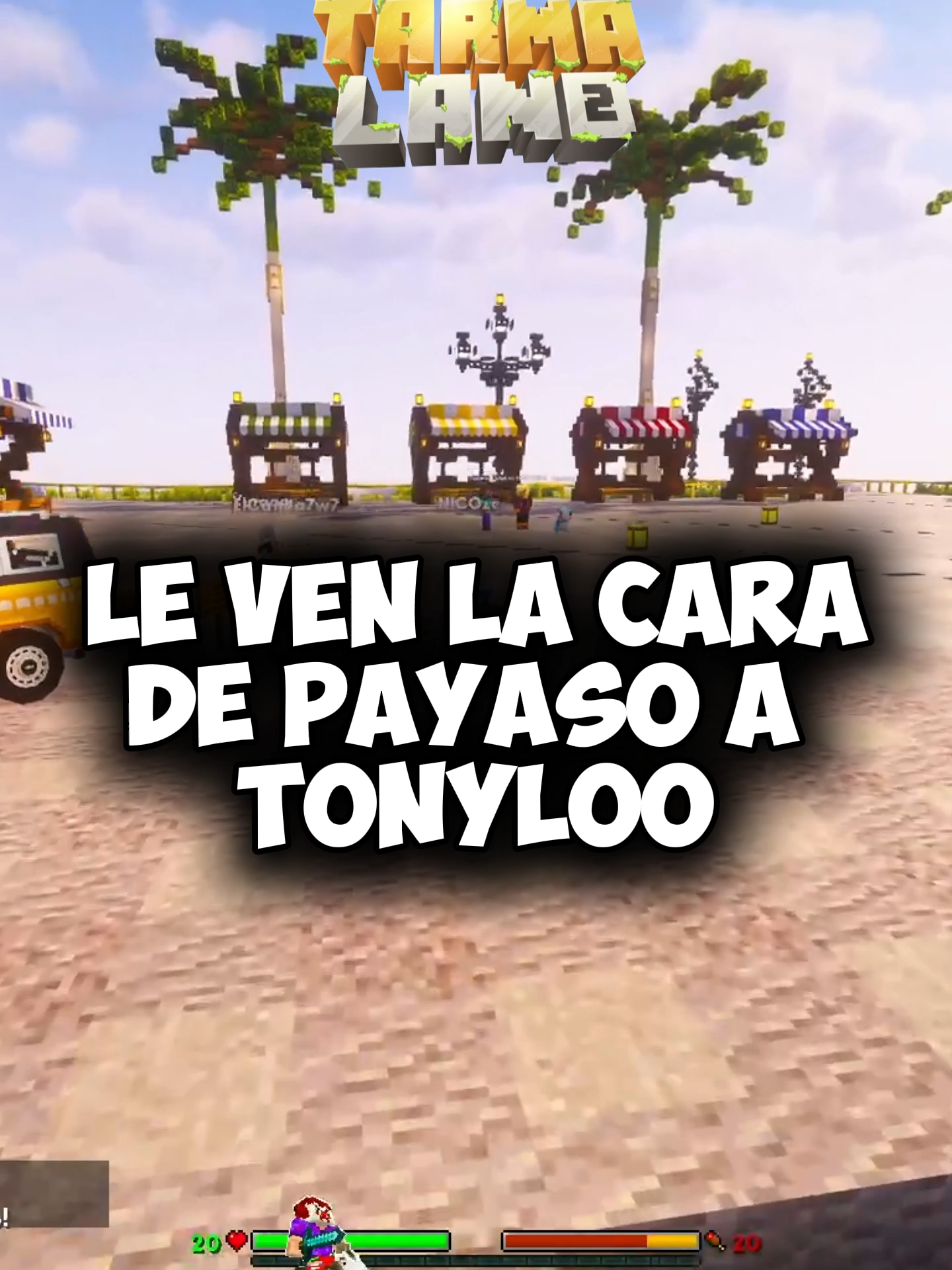 AVENTURAS DE TONYLOO - CARA DE PAYASO #paratiiiiiiiiiiiiiiiiiiiiiiiiiiiiiii #perú #parati #tonyloo #tarmaland #tarmaland2 #kick