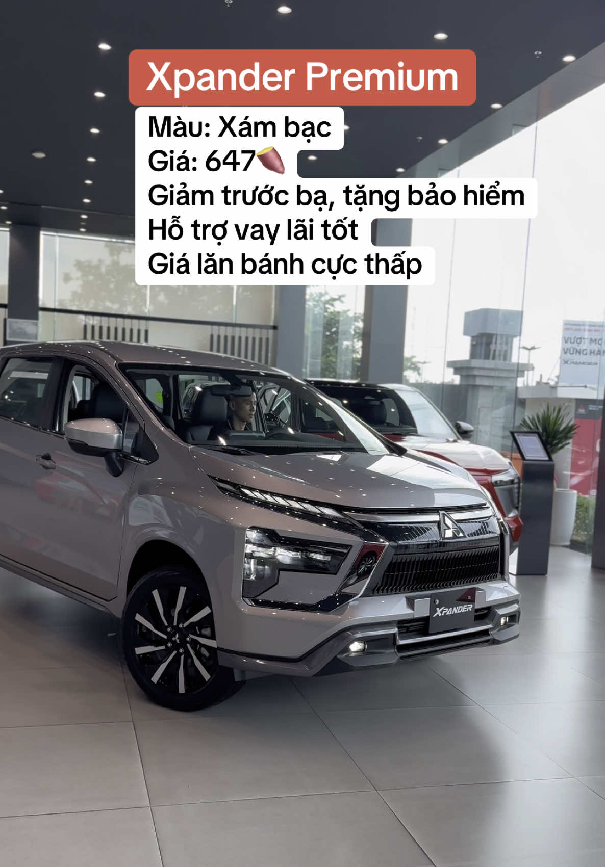 Xpander Premium màu bạc giá tốt đây ạ #mitsubishi #xpander #xpanderpremium 