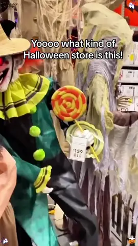 Walking into the funniest Halloween store ever #foryou #halloween #scareprank #funny #spirithalloweenstore 