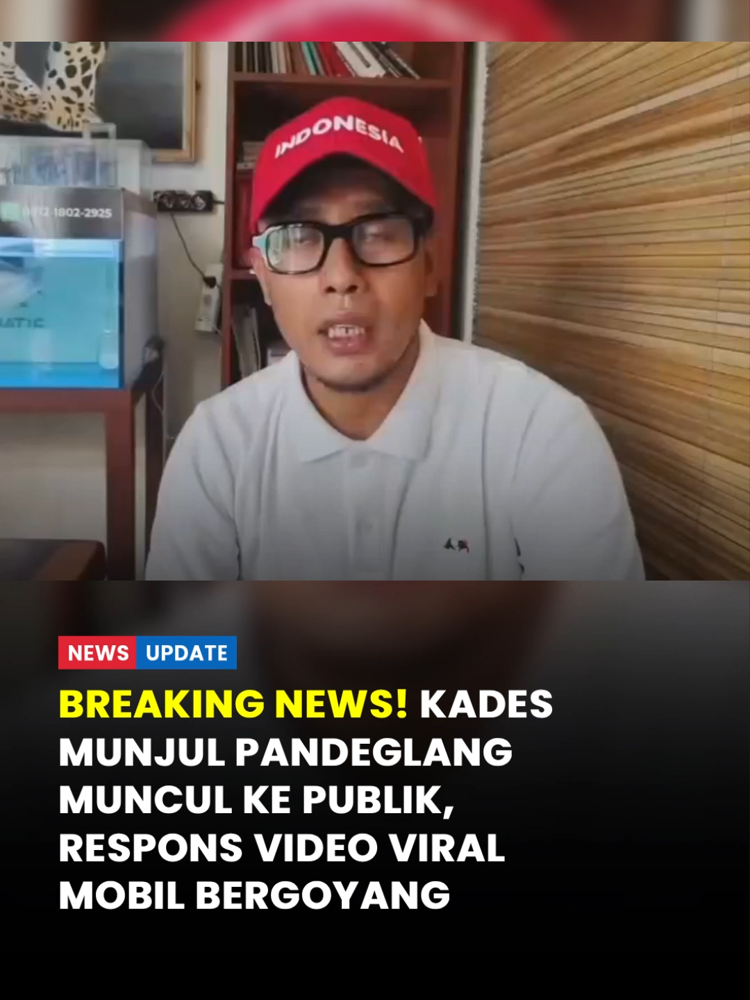 Kepala Desa (Kades) Munjul, Kecamatan Munjul, Kabupaten Pandeglang, Iip Suramiharja akhirnya buka suara terkait video viral yang beredar atas tindakan asusila.  Sebagaimana diketahui, beredar sebuah video mesum atau tindakan asusila diduga dilakukan oknum Kepala Desa (Kades) Munjul, Kecamatan Munjul, Kabupaten Pandeglang, Senin (20/10/2025).  Video tersebut viral di media sosial (medsos) di akun instagram @pandeglangeksis. Iip membenarkan, bahwa video yang beredar tersebut adalah dirinya.  Namun, peristiwa tersebut terjadi pada saat dirinya belum menjabat sebagai Kades, atau belum mendapatkan perpajangan masa jabatan dua tahun.  Baca selengkapnya di Tribunbanten.com Reporter : Misbahudin #viral #viralbanten #beritabanten #beritaserang #beritacilegon #beritalebak #beritapandeglang #viralmedsos