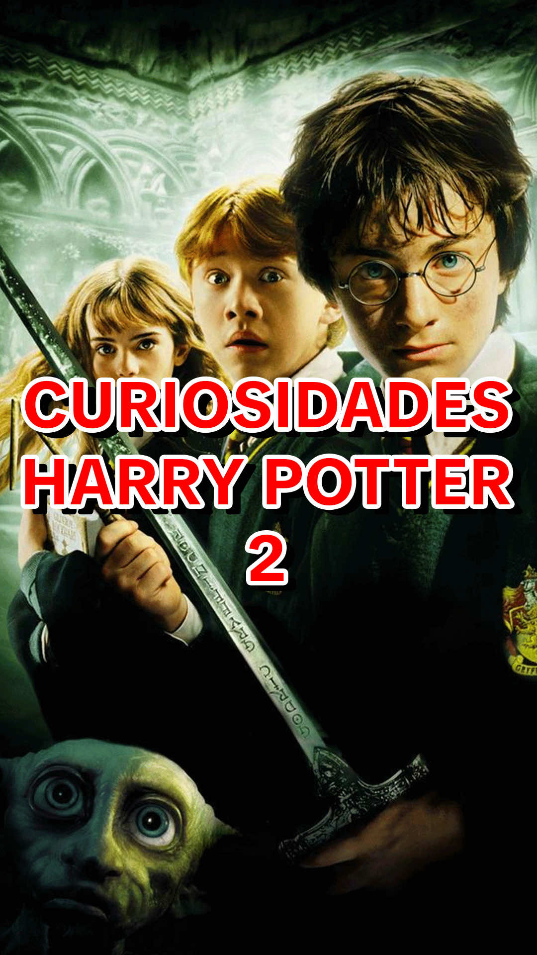 Curiosidades de HARRY POTTER (parte 2) 🐍 #harrypotter #potterhead #potter #peliculas #libros 