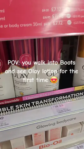 Thank you @Boots UK for doing this for the skincare girlies. . . . #skincareobsessed #bootsuk #olay 