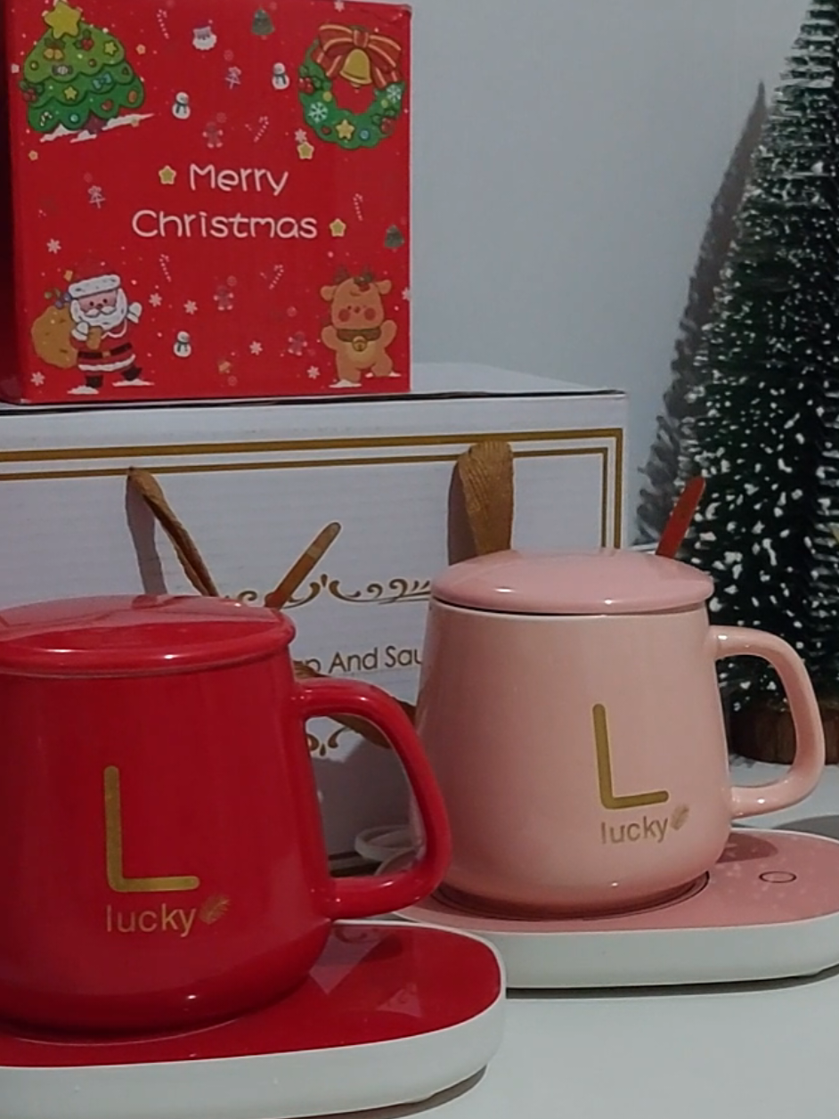 Ceramic Mug with warmer #giftidea #mug 