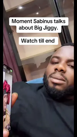 Sabinus talks about Big jiggy#fyp @Sabinus1 #goviral #tiktok #naijatiktok 