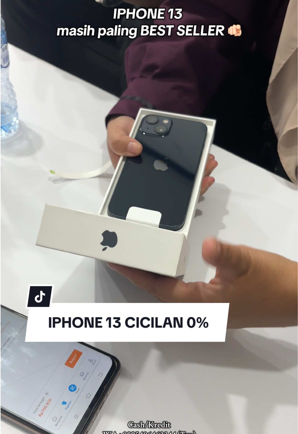 PROMO CICILAN IPHONE FREE  2 CICILAN 0% Syarat hanya • KTP + NPWP • Usia 18-60th • Berpendapatan • WNI 📍Domisili Bandung TANYA DM AJA YAAA✨ #iphone13 #kredivosefleksibelitu #beranda #fyp #viral 