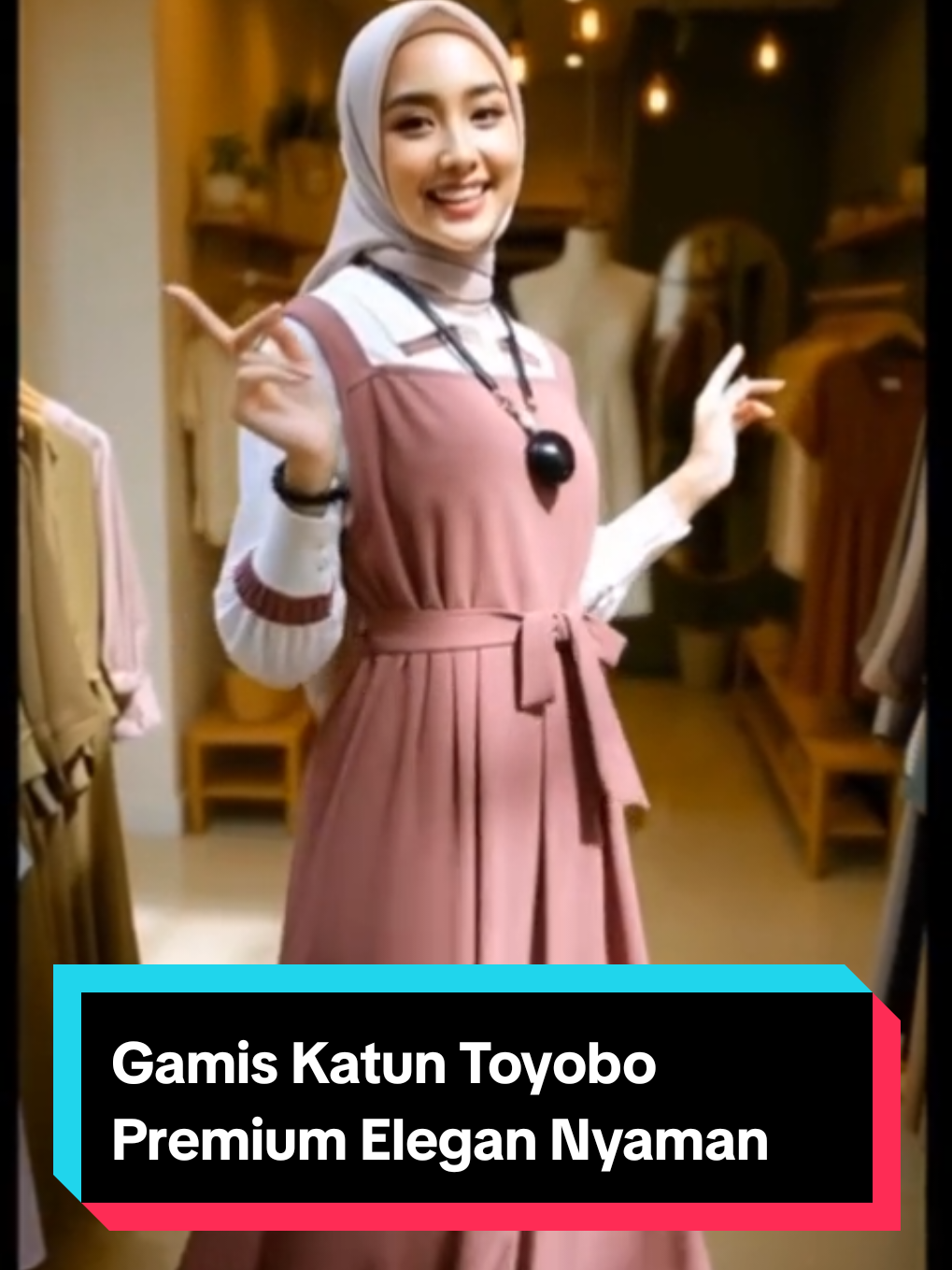 Gamis Katun Toyobo Premium Elegan Nyaman. #SpillRacunShopee #PromoNonStop #gamiskatuntoyobo #gamispremium #gamispremiumelegan 