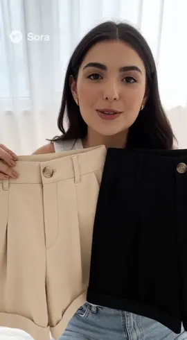 Kit 2 Shorts Alfaiataria em Linho na Promoção do Tik Tok Shop - #kit2shortsfeminino #shortalfaiataria #shortdelinho #promocaotiktok 