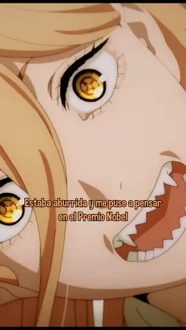 Cuando Makima y Power tienen su batalla final, Power dice que es la mas fuerte y la primera presidenta, sospecho que refiere a esta escena de la primera ministra #chainsawman #power #Pochita #Denji #anime 