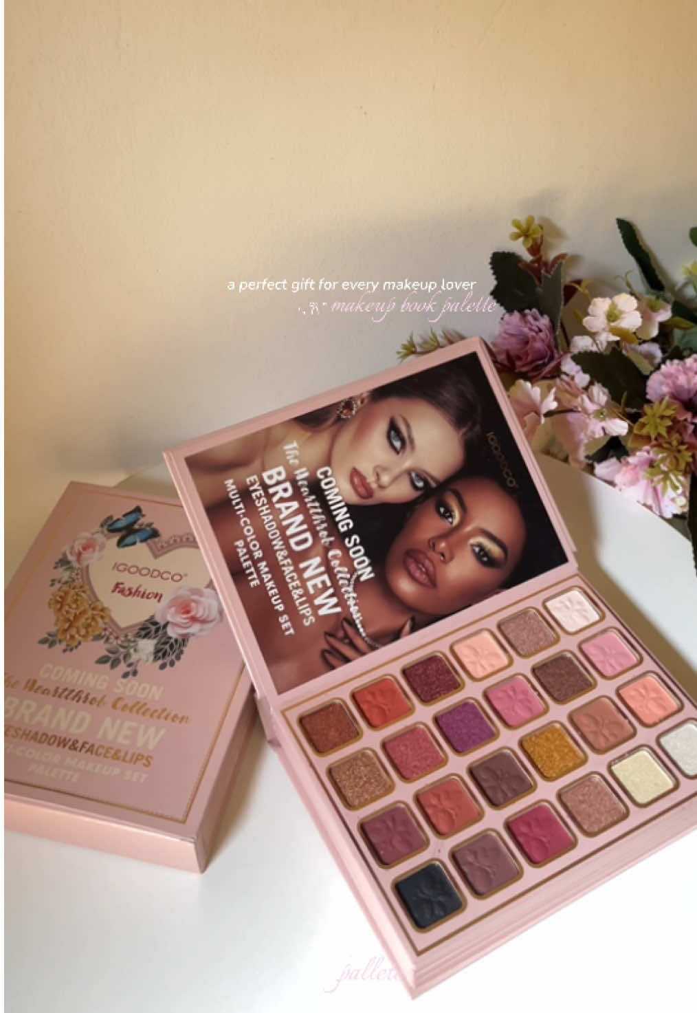 a perfect gift for every makeup lover ⋆. 𐙚 ˚ #igoodcopalette #makeupbook #makeuppalette #giftidea #fyp 