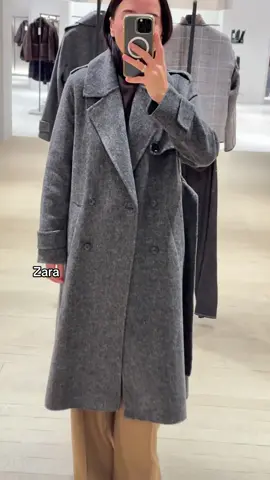 @ZARA coat❤️‍🔥I’m trying size M🙌  #zara#zarahaul 