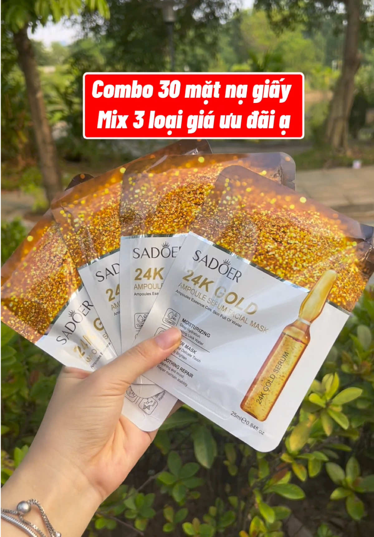 Mặt nạ giấy mix đủ loại công dụng cấp ẩm, sáng da #xuhuong #phunu 