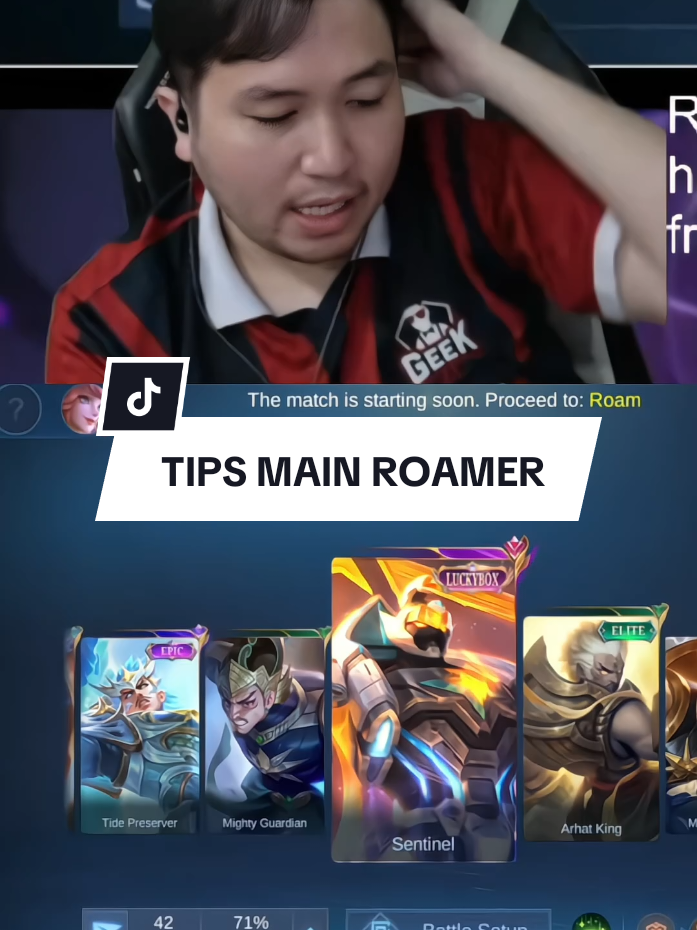 tips main gatot roam by baloyskie @Baloyskie  #baloyskie #geekbaloyskie #roamermlbb #gatotkaca #mobilelegendsbangbang #fyp  #MLBB9TH #MLBB 