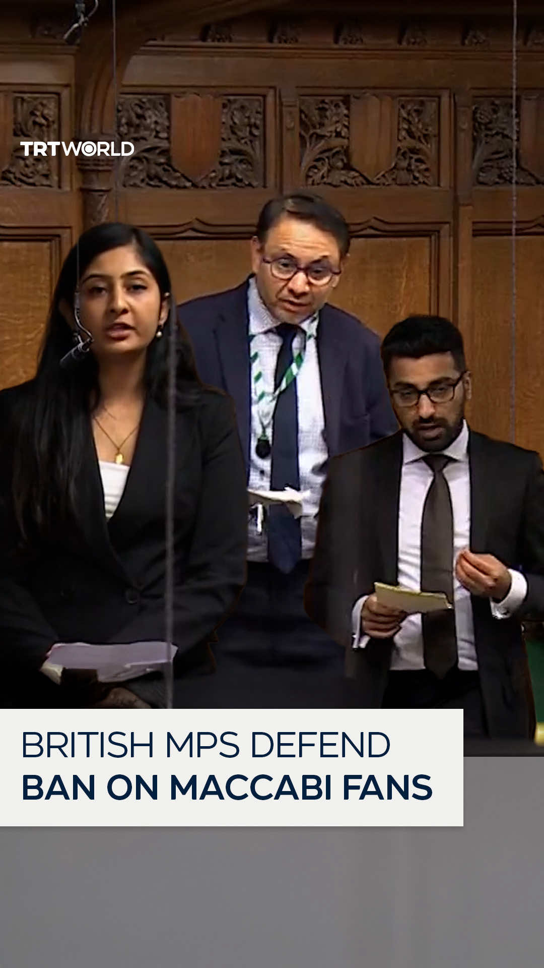“They should be investigated for war crimes … not welcomed into our stadiums” During a House of Commons session, several British MPs defended the UK police’s decision to ban Maccabi Tel Aviv fans from attending a Europa League match against Aston Villa on November 6, accusing the group of racist chants, violent conduct, and ties to Israel’s genocide on Gaza.