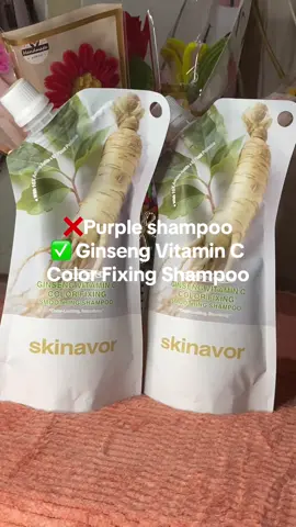 Shampoo that can maintain your hair color🥰 #skinavorph #skinavorcolorfixingshampoo #fyp #shampo 