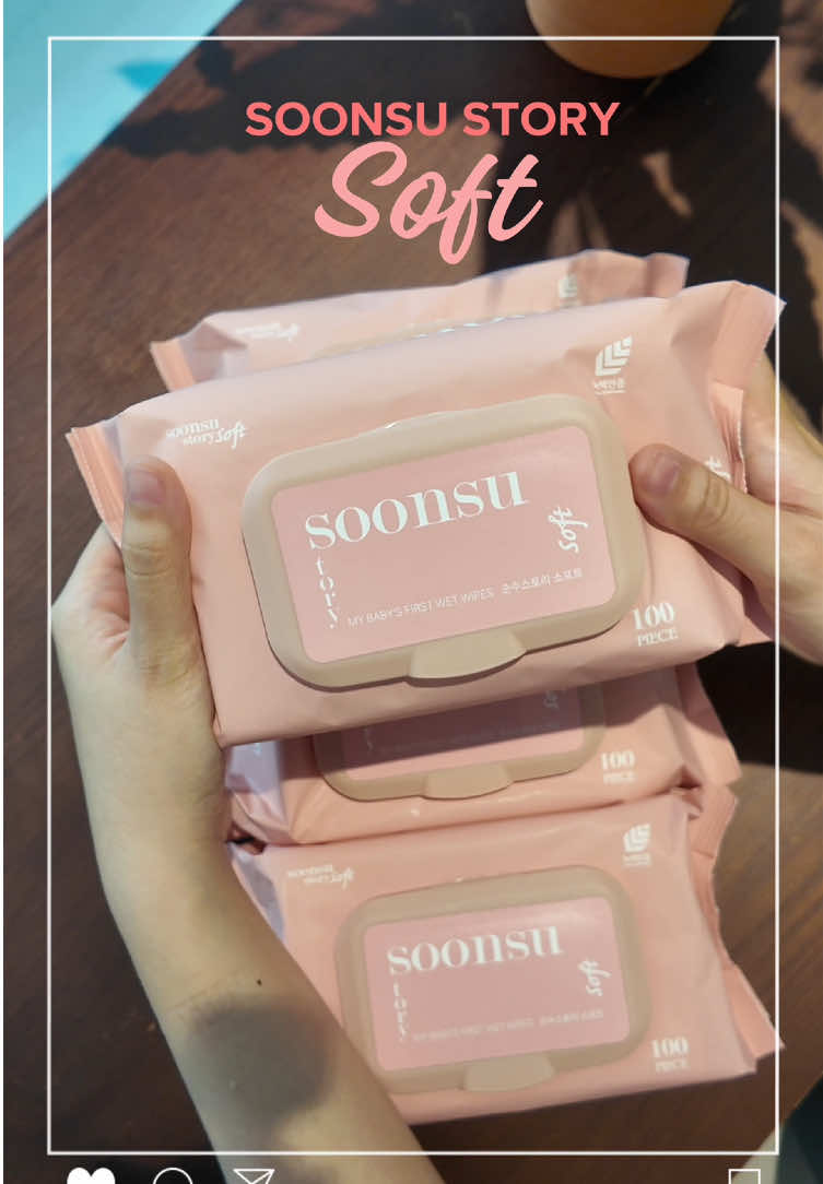 Đã có ai trải nghiệm khăn giấy ướt nhà Soonsu Story chưa ta? Cmt kiểm chứng nhé 😘 #soonsuvietnam #soonsukorea #khangiayuot #xuhuong #fyp 