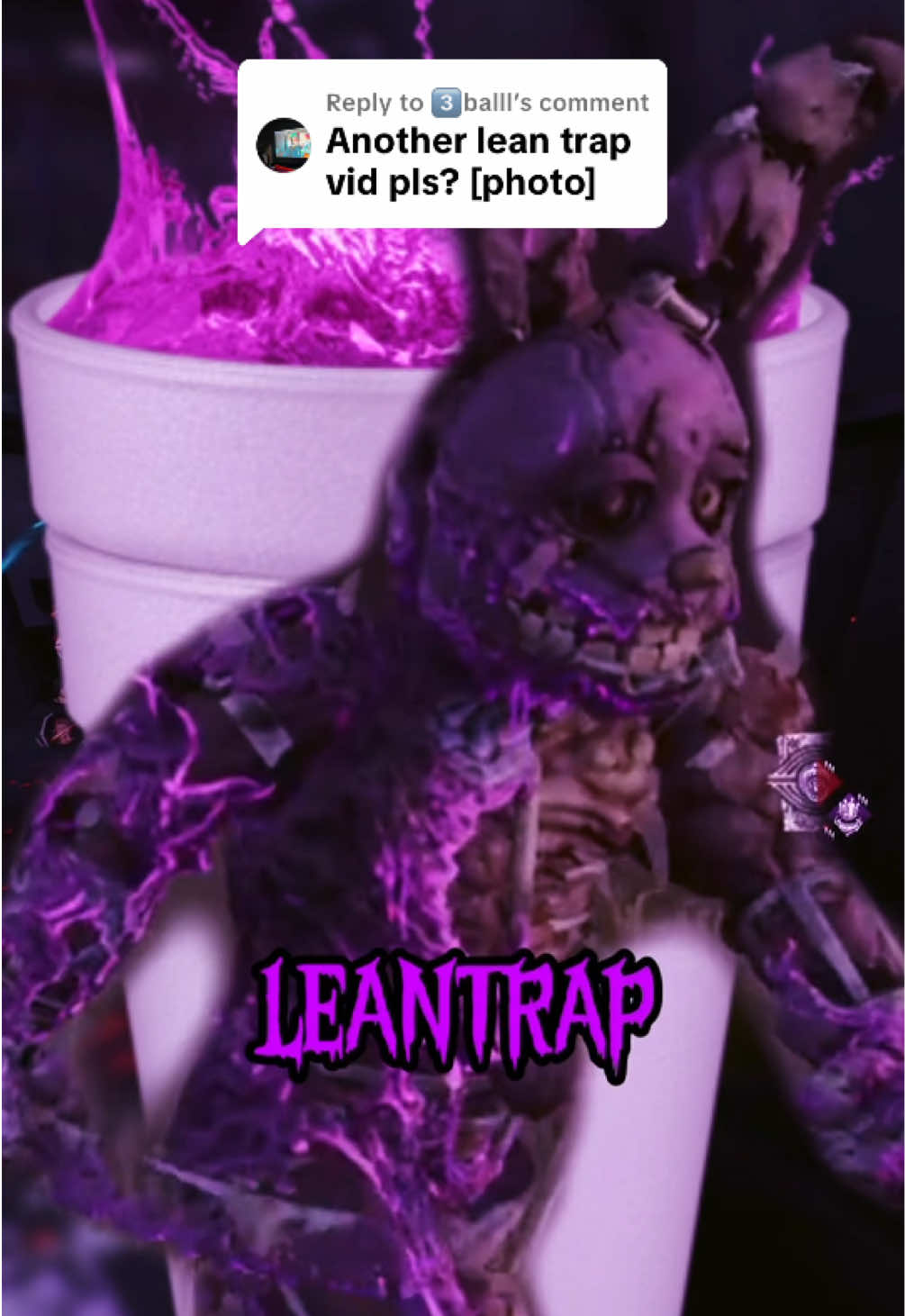 Replying to @3️⃣balll @prod.banquet for the audio, the people want more leantrap 😤 #dbd #deadbydaylight #based #lean #swag thank you all for the support last leantrap video💜🫂